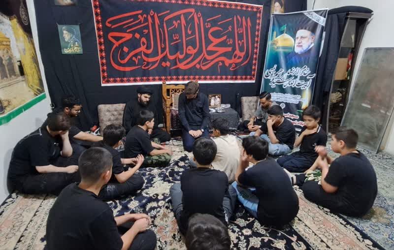 شام غریبان رئیس جمهور شهید در مسجد امیرالمومنین(ع) برپا شد