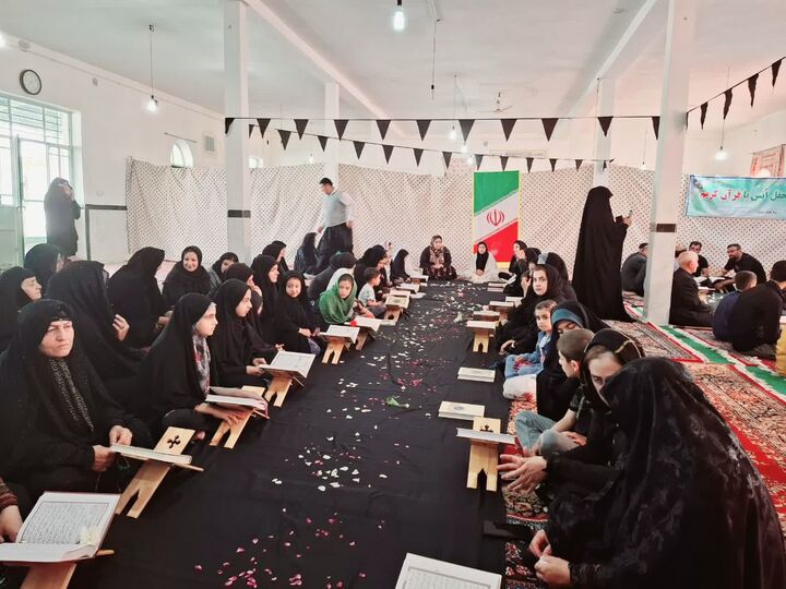 سنگ تمام بچههای مسجدی برای اجرای محافل قرآنی ویژه شهدای خدمت در کردستان