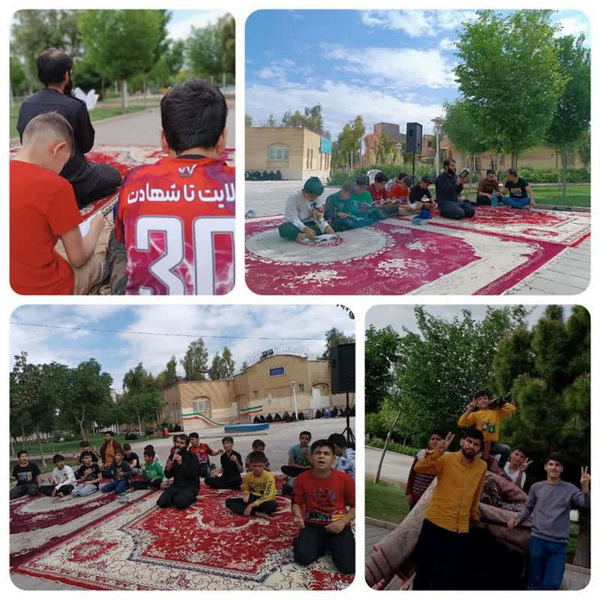 مسجدی که شب ها تبدیل به سالن درس و مطالعه برای نوجوانان می شود