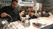 ایستگاه صلواتی بچه های مسجد موسی بن جعفر(ع) در سوگ شهید جمهور