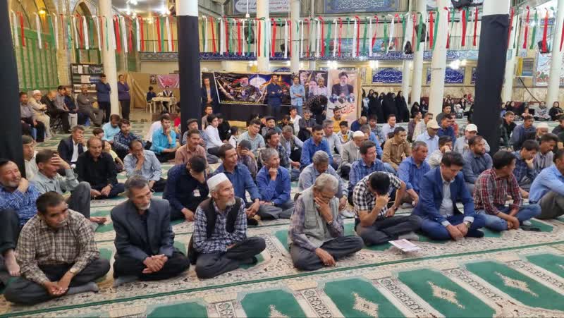 بزرگداشت شهدای خدمت در شهرستان سرخه