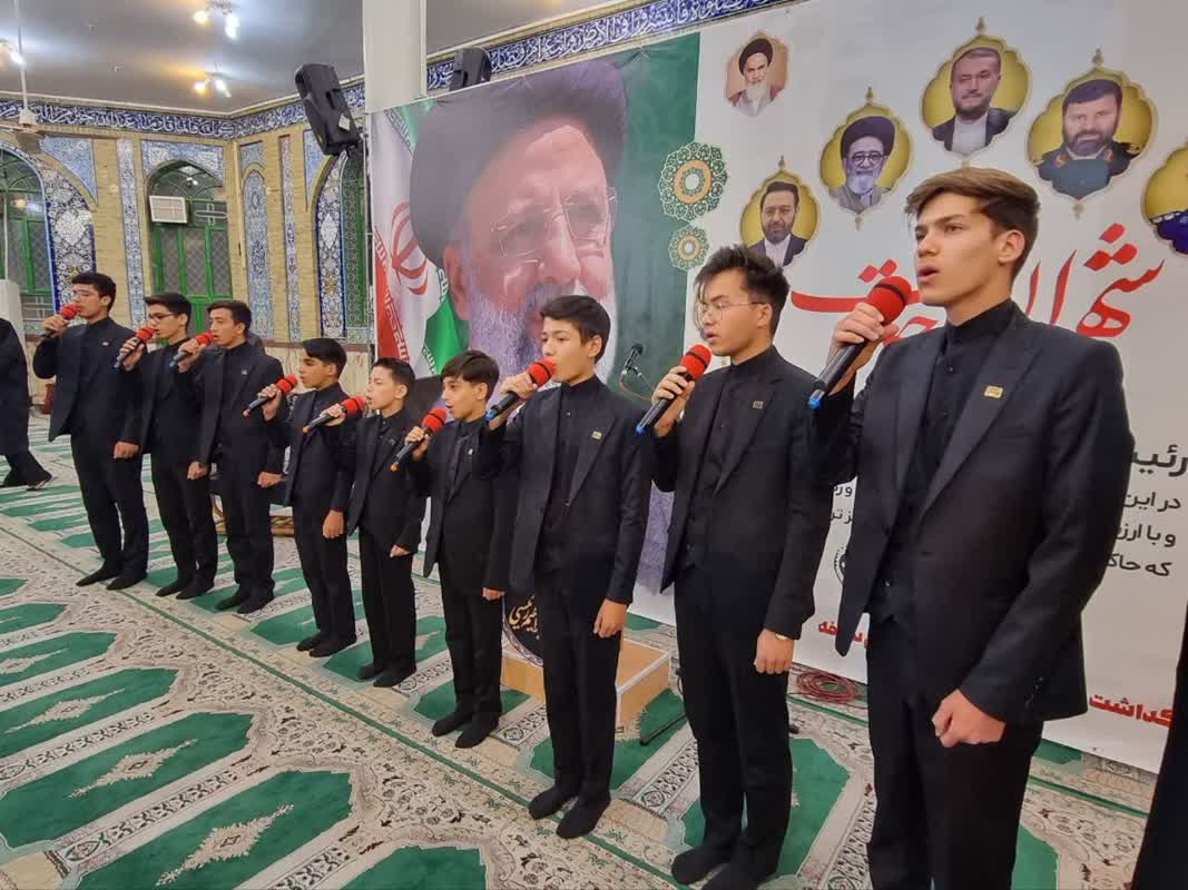 بزرگداشت شهدای خدمت در شهرستان سرخه