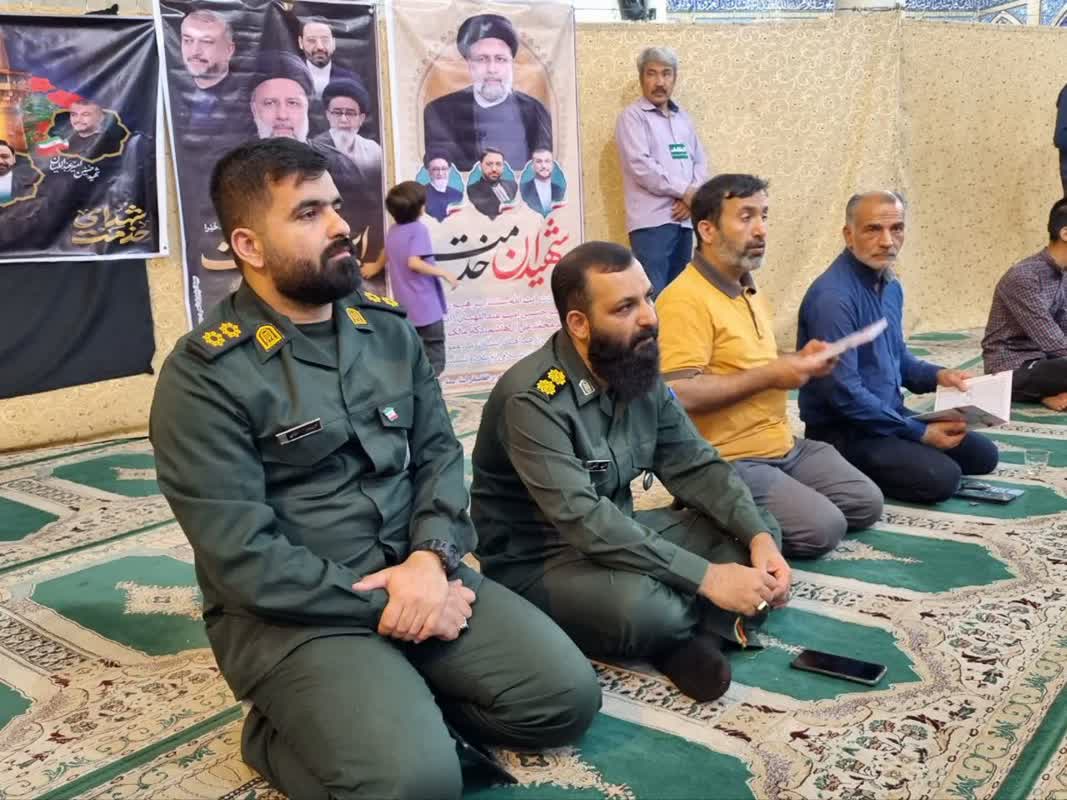 بزرگداشت شهدای خدمت در شهرستان سرخه