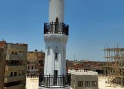 پایان نوسازی و بازسازی مناره مسجد قدیمی «ابوغنام» در مصر