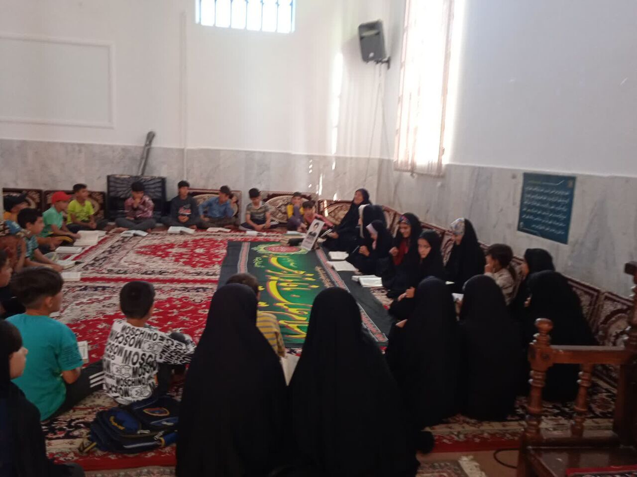 حضور پرشور بچه مسجدیهای روستای شیخ جعفر در محافل قرآنی