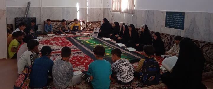 حضور پرشور بچه مسجدیهای روستای شیخ جعفر در محافل قرآنی