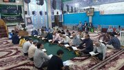محفل انس با قرآن بچه‌های مسجد به یاد امام(ره)