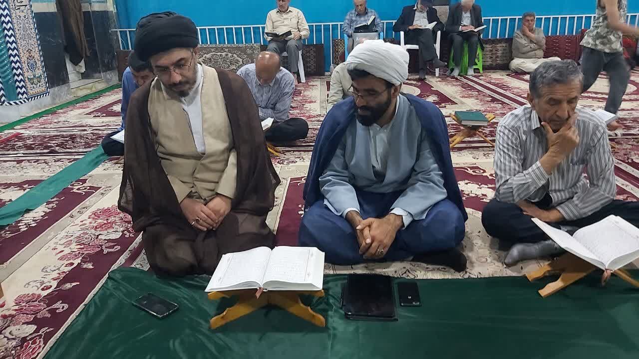 برپایی محفل انس با قرآن شهدایی در کانون سجادیه آمل