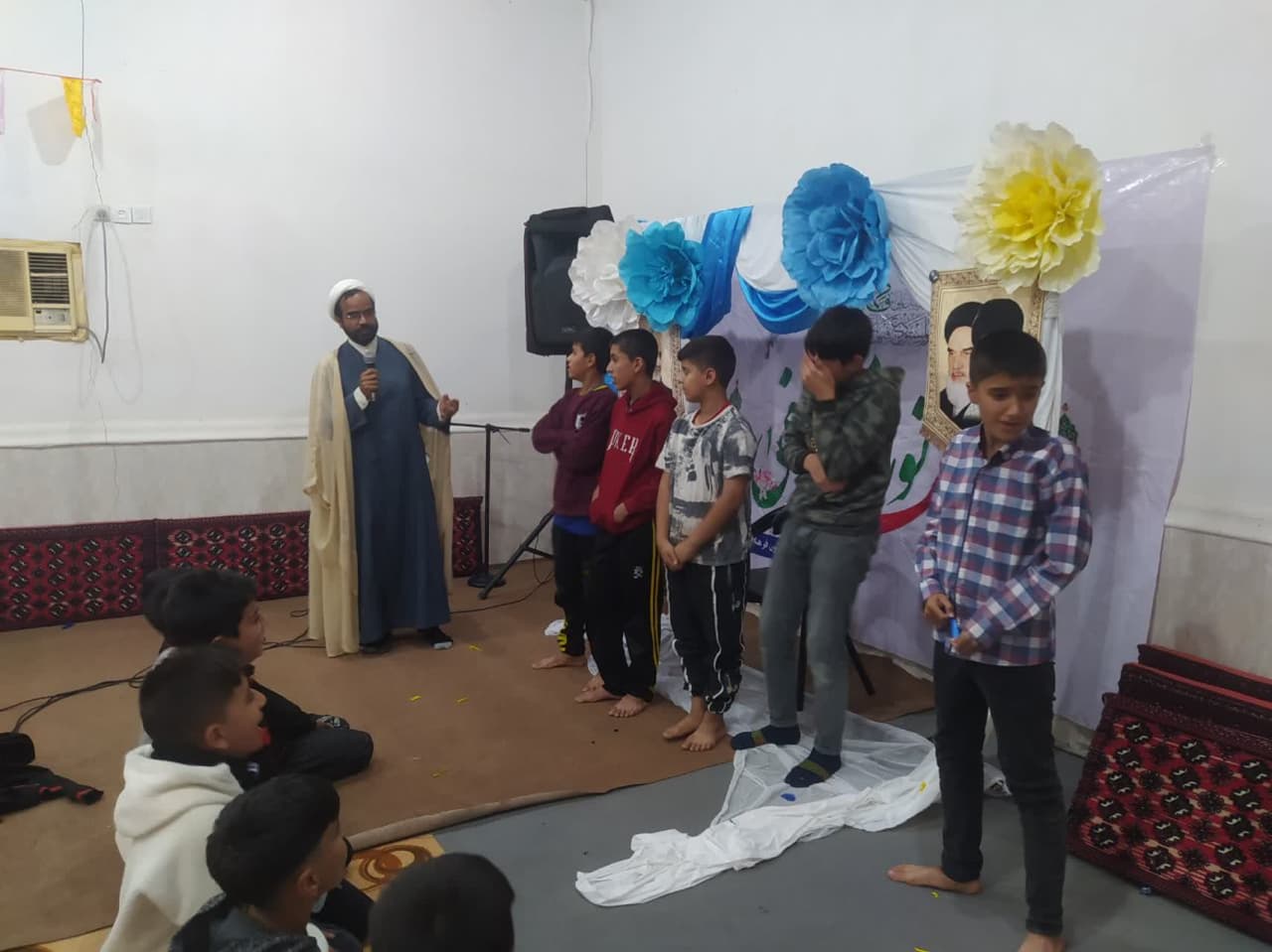 فرصتسازی یک کانون مسجدی برای رشد بچههای روستا