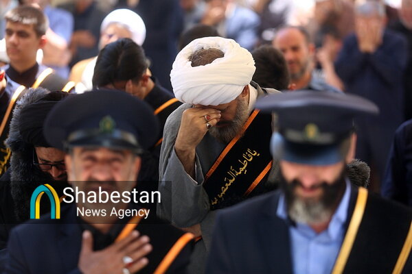 دسته عزاداری خادمان حرم حضرت معصومه(س) در آستانه سالروز شهادت امام جواد(ع)