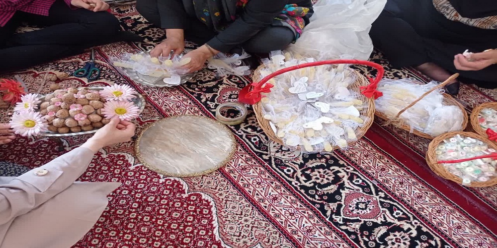 جشن وصال ۵ زوج مسجدی در نقده برگزار شد