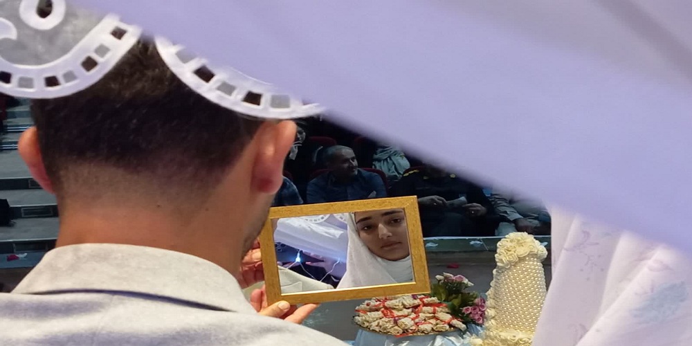 جشن وصال ۵ زوج مسجدی در نقده برگزار شد