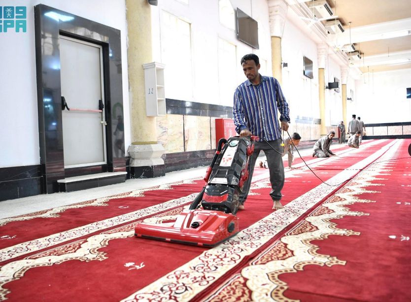 تنها مسجدی که در ایام منا باز است+عکس