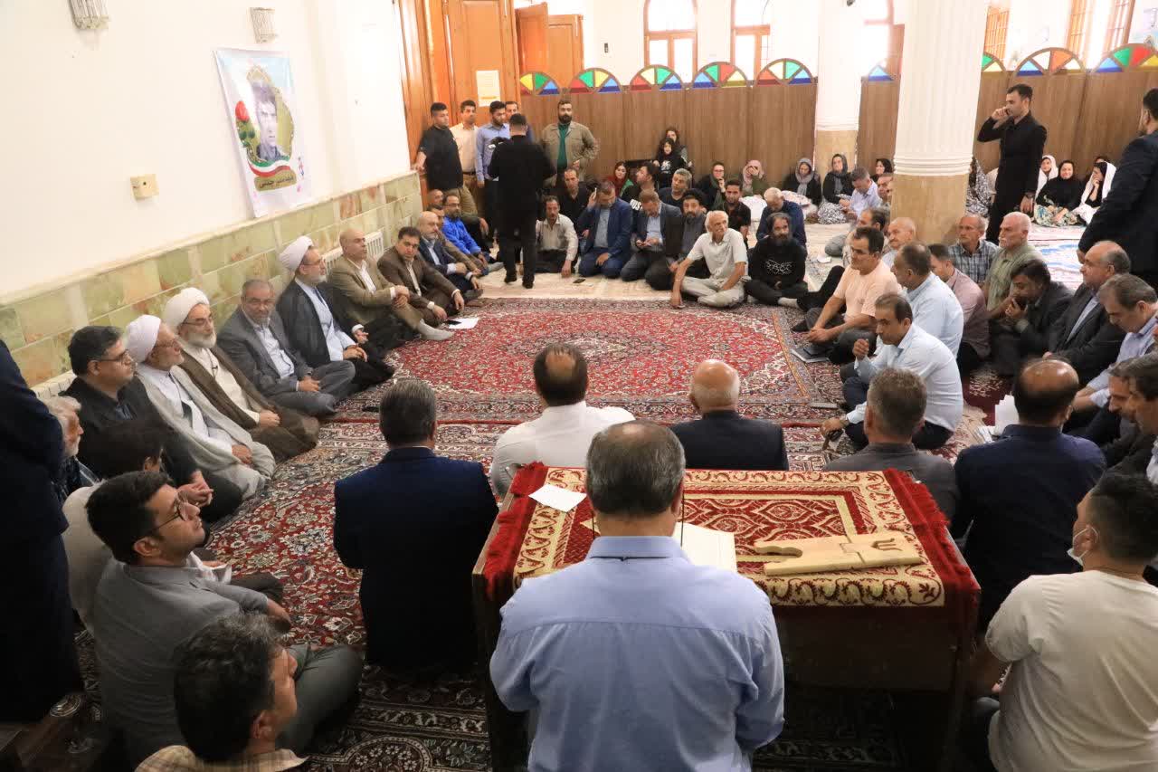 آیتالله فلاحتی وعدههای مسئولین در پی حریق امامزاده ابراهیم(ع) را پیگیری کرد