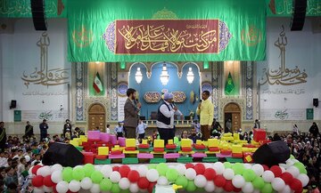 تصاویری از جشن فرزندان غدیر در حرم مطهر حضرت معصومه(س)