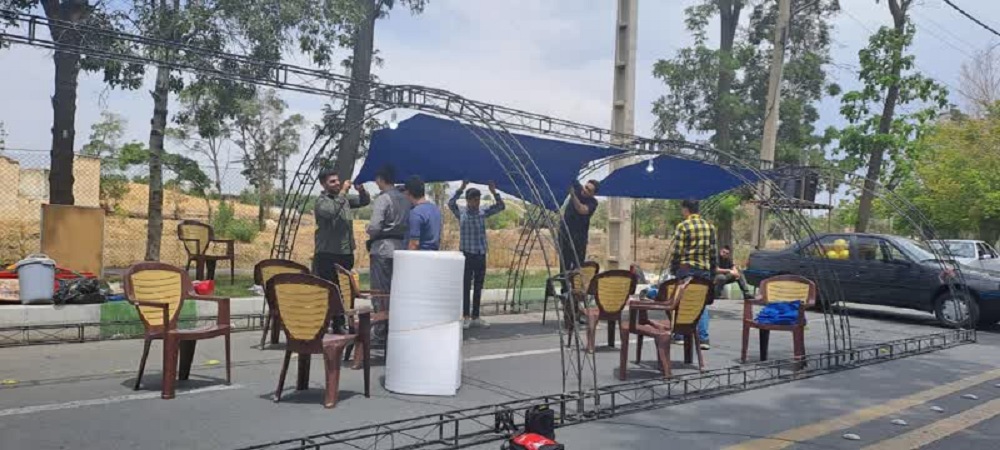 نوجوانان مسجدی سکاندار جشنهای غدیر