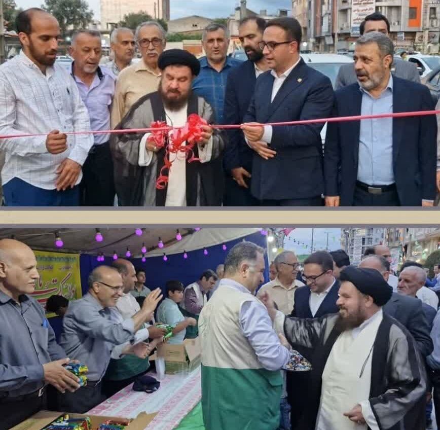 بهشهری ها پای کار جشن همولایتی غدیریه با برپایی ۶۰ موکب