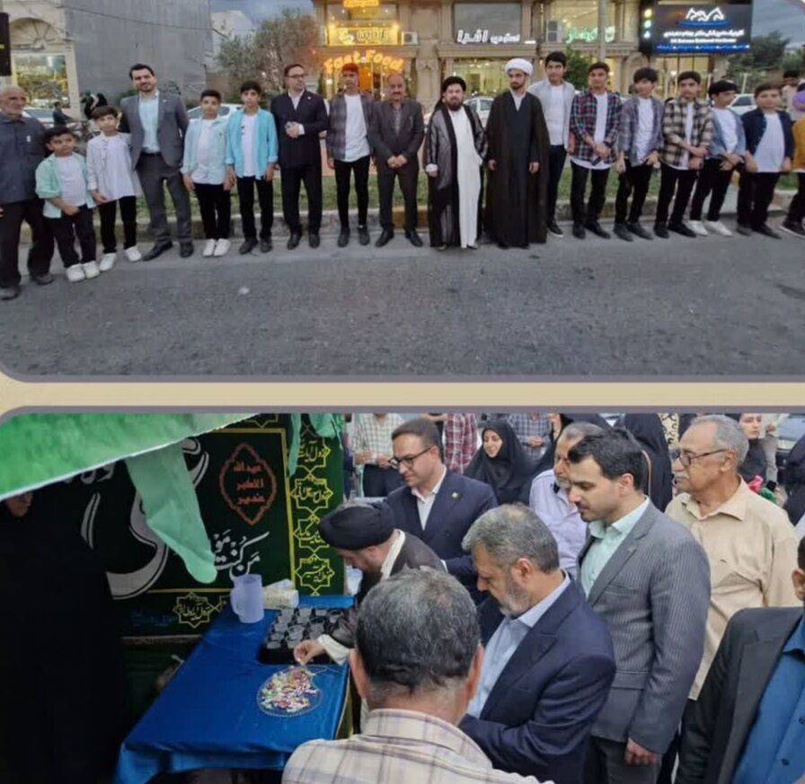 بهشهری ها پای کار جشن همولایتی غدیریه با برپایی ۶۰ موکب