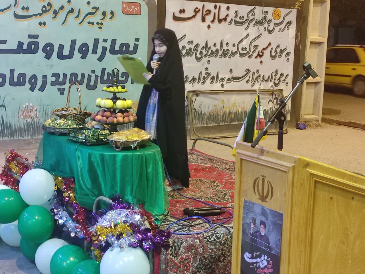 اعضای کانون فرهنگی هنری بعثت نکا پای کار مهمونی غدیری