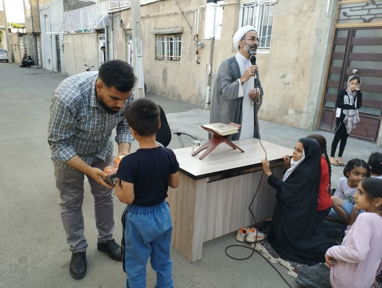 گزارشی از جشن غدیر در کانون‌های مساجد کرمانشاه