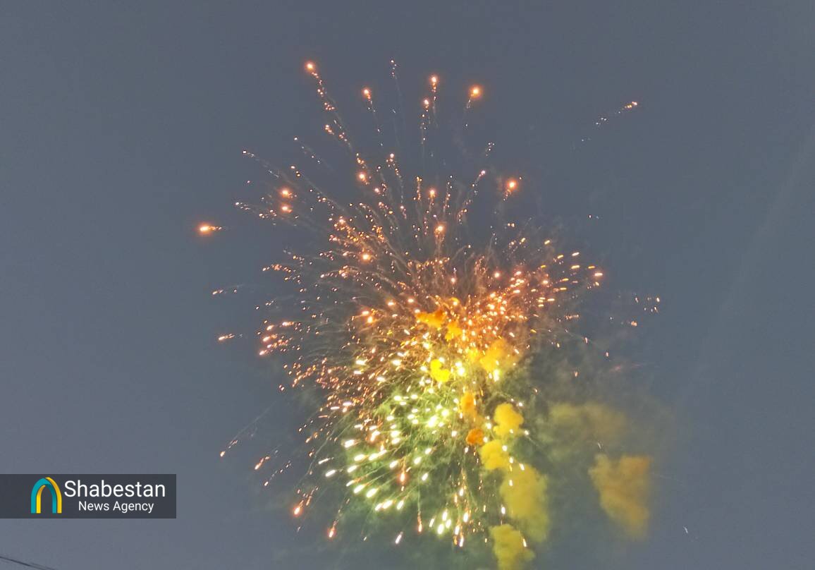 مهمانی سه کیلومتری غدیر در خیابان شورای خرمآباد