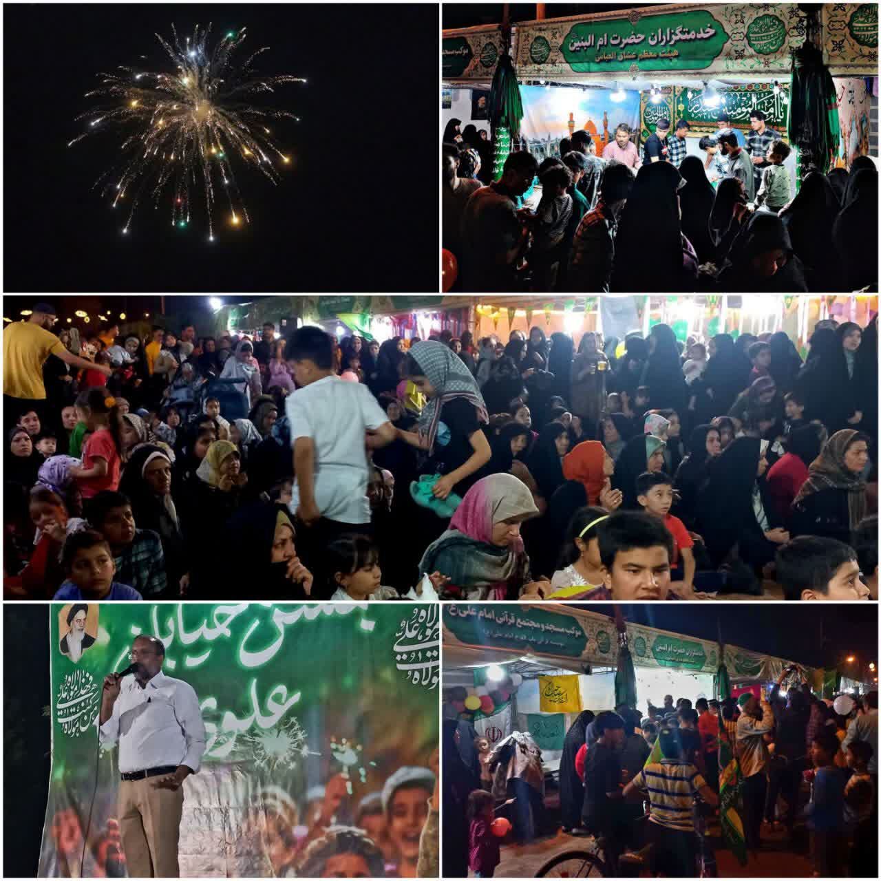 غدیر باشکوه با بچههای مسجدی