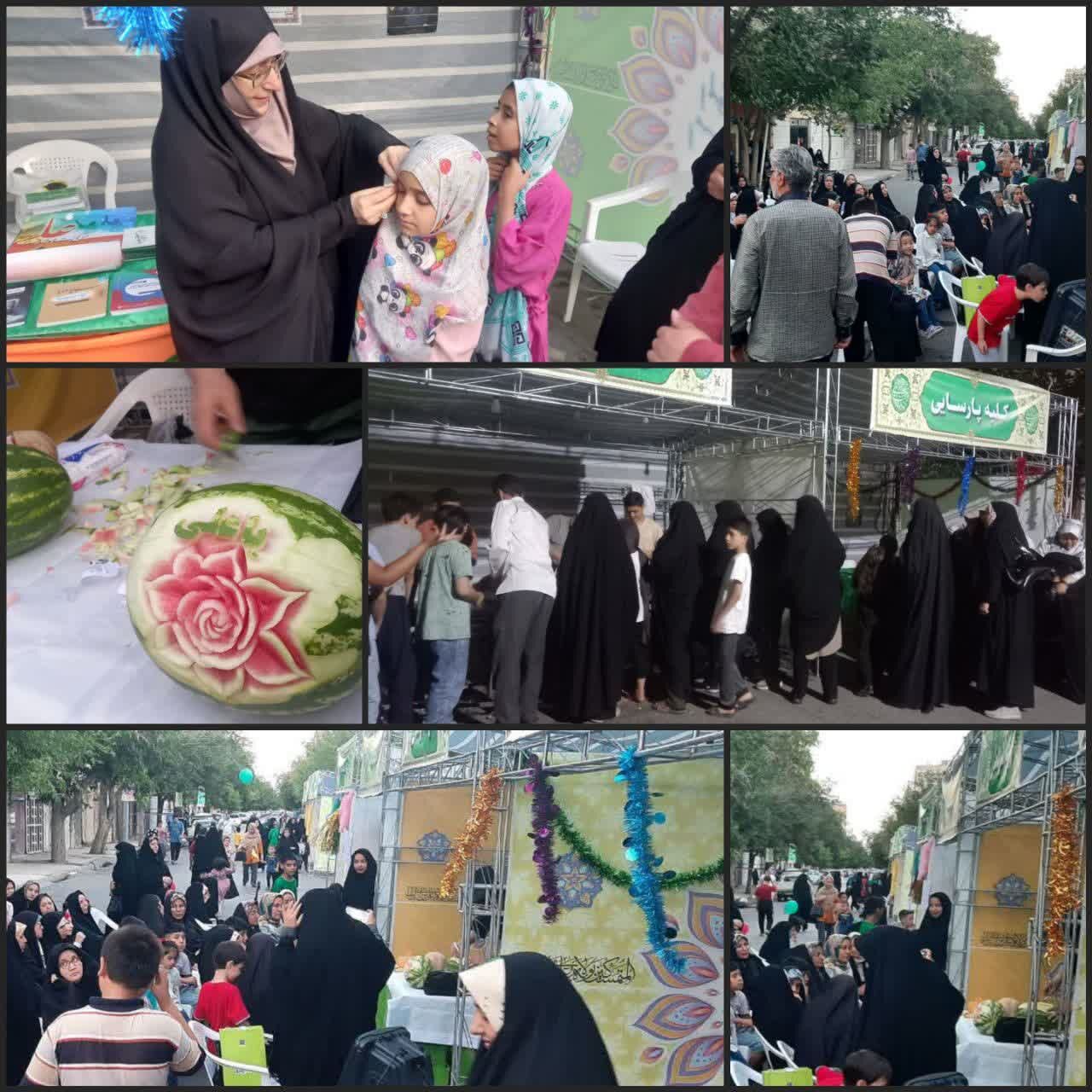 غدیر باشکوه با بچههای مسجدی