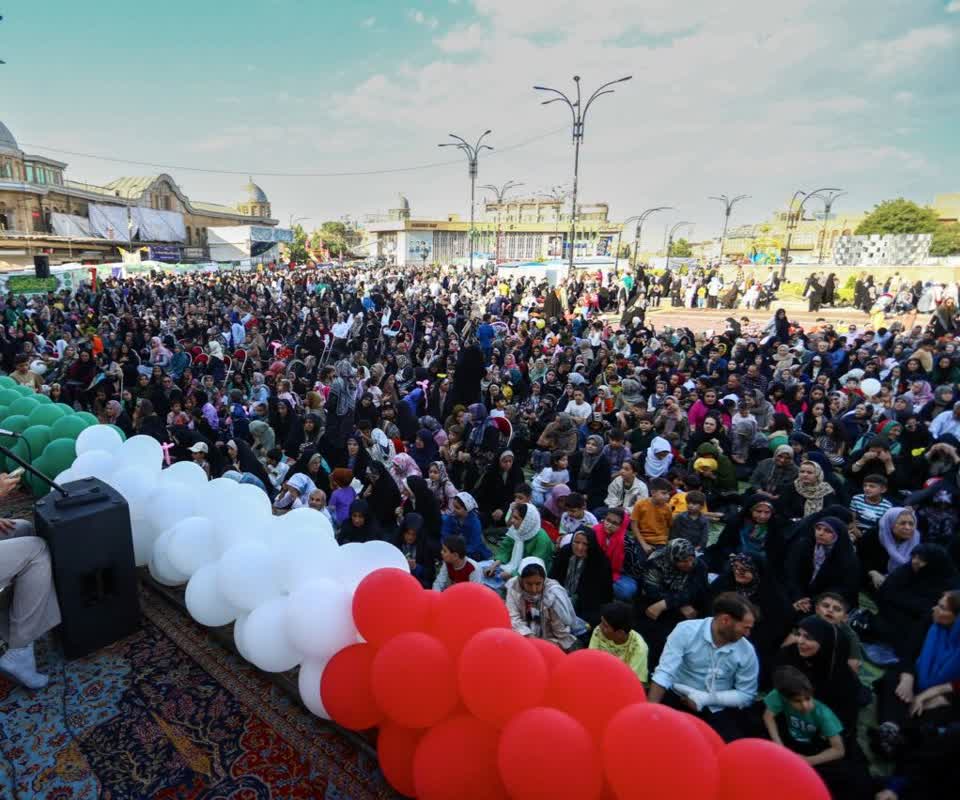 میزبانی سخاوتمندانه مولای خوبیها در جشن کیلومتری همدانیها