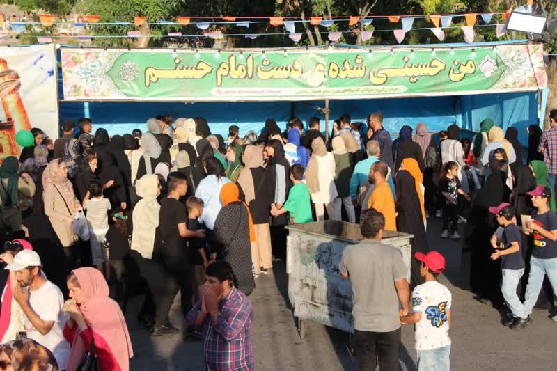 میزبانی سخاوتمندانه مولای خوبیها در جشن کیلومتری همدانیها