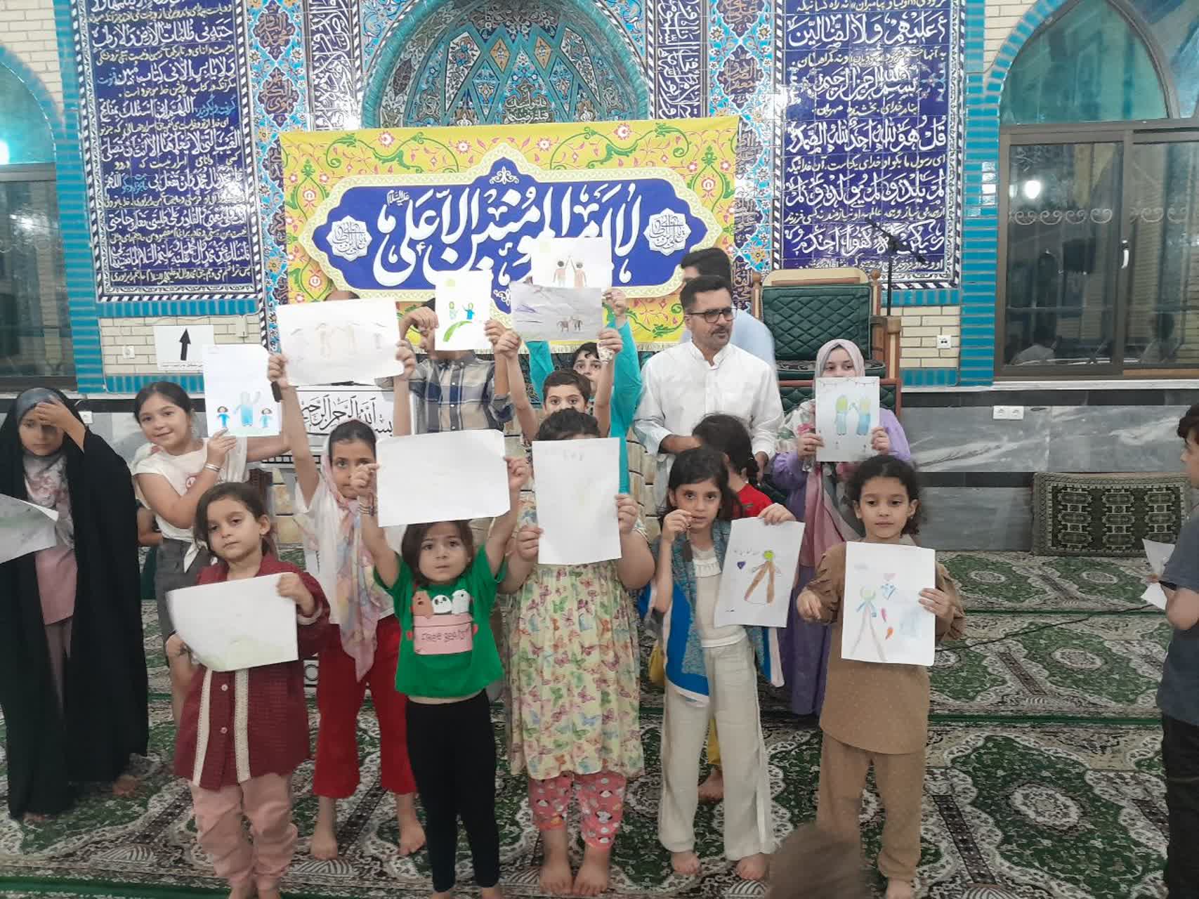 برگزاری دو روز جشن غدیر برای کودکان در محله کم برخوردار