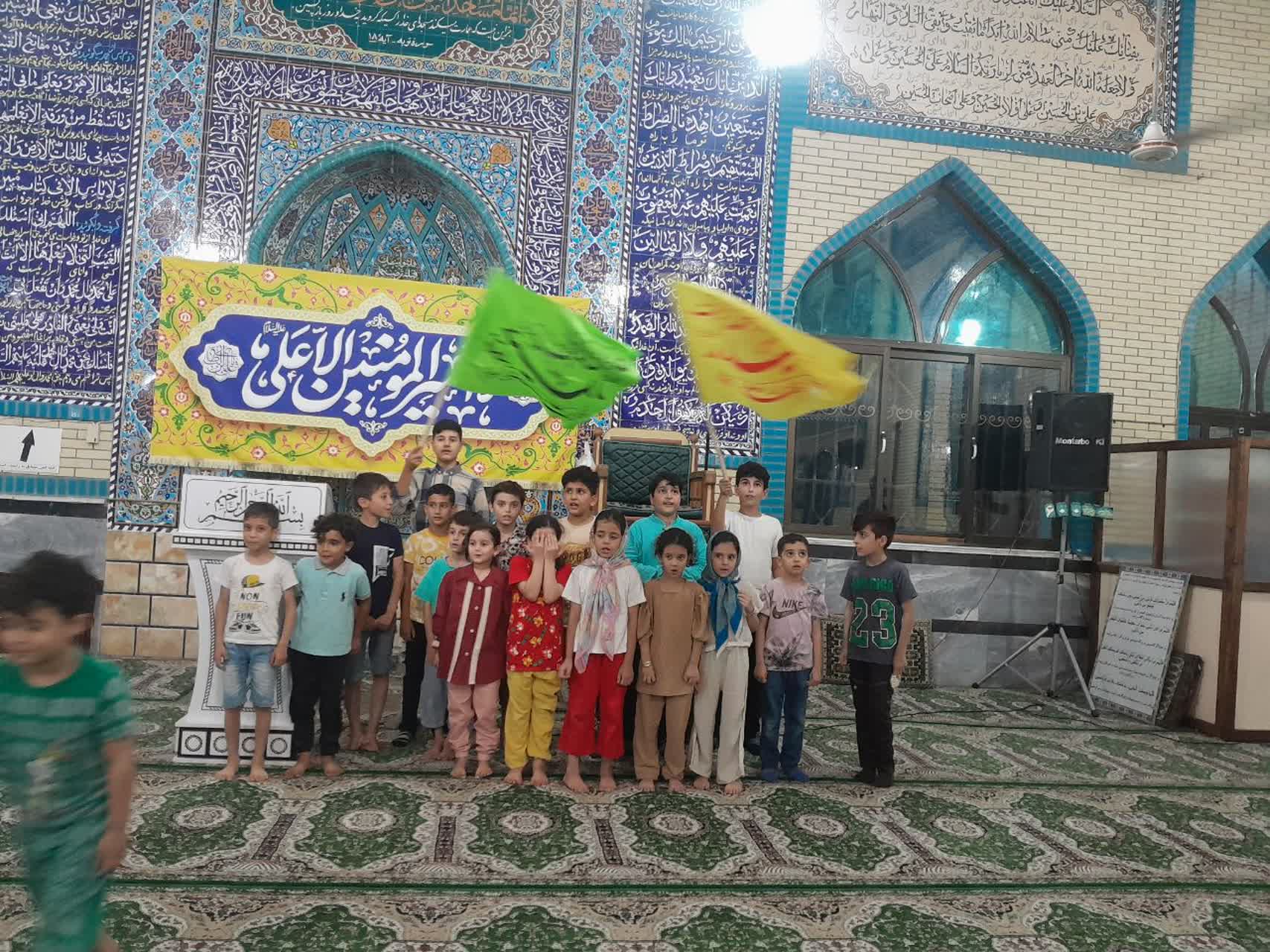 برگزاری دو روز جشن غدیر برای کودکان در محله کم برخوردار