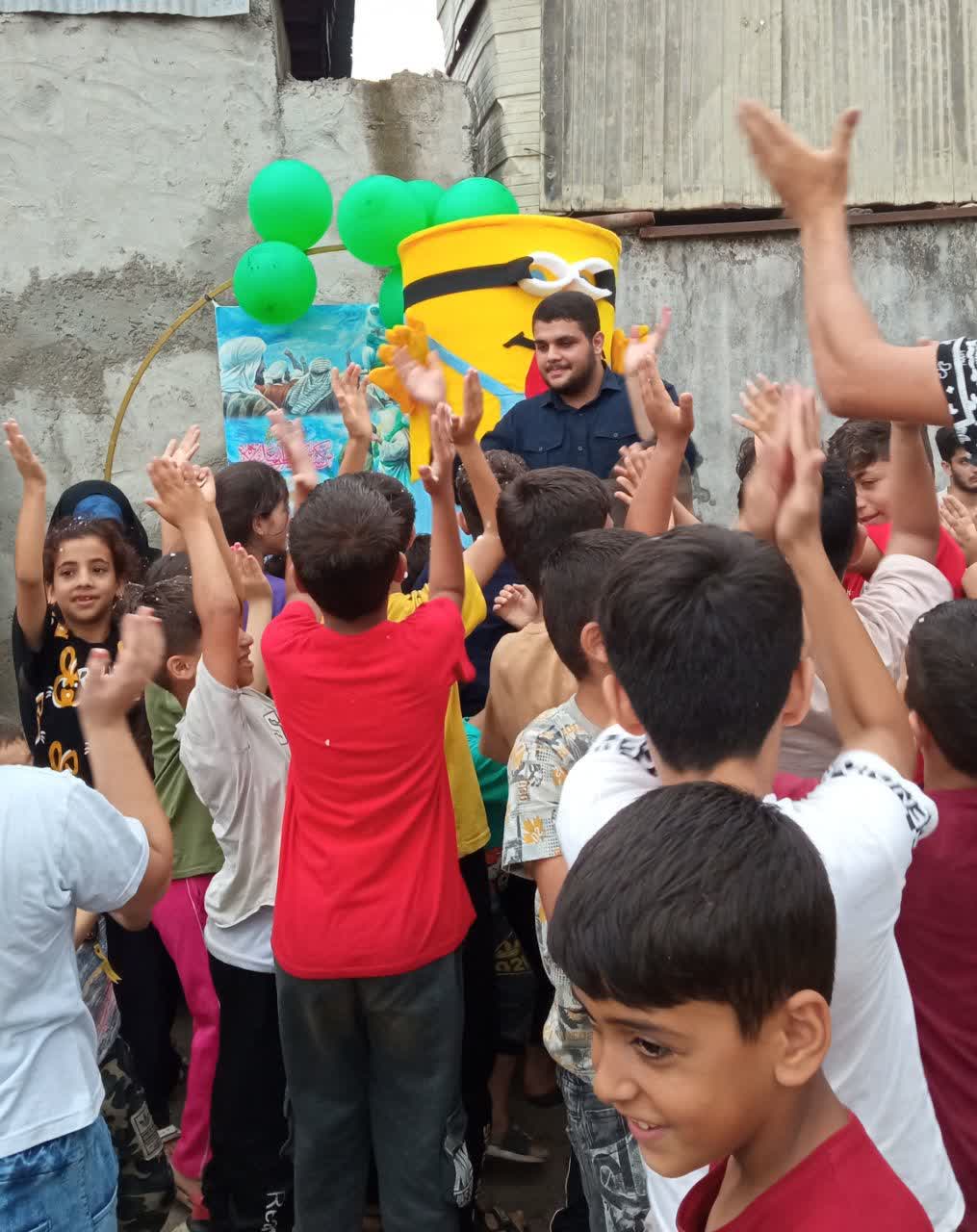برگزاری دو روز جشن غدیر برای کودکان در محله کم برخوردار