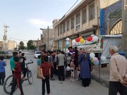 حضور سرشار از عشق جوانان مسجدی در جشن‌های عید غدیر