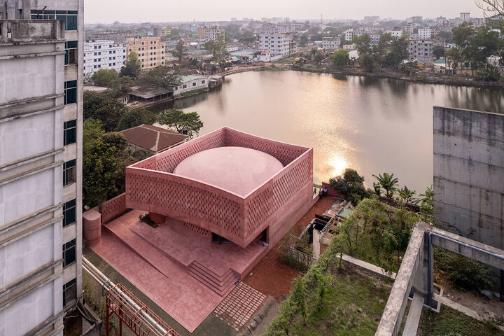 مسجد «زیبان نساء»، بنایی الهام گرفته از اصل «توحید» در بنگلادش