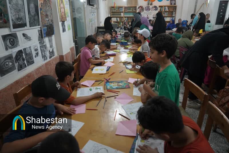 تبلیغ غدیر برای کودکان به سبک بچه های مسجد جامع شهید آباد