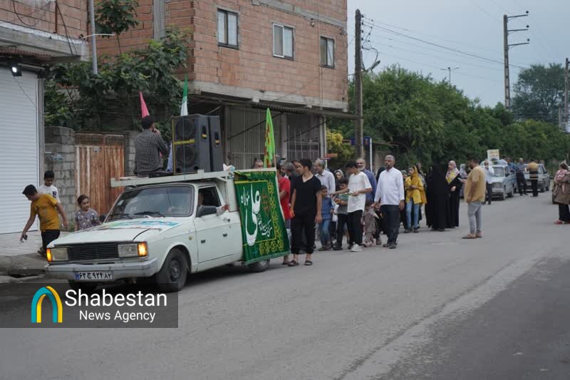 تبلیغ غدیر برای کودکان به سبک بچه های مسجد جامع شهید آباد