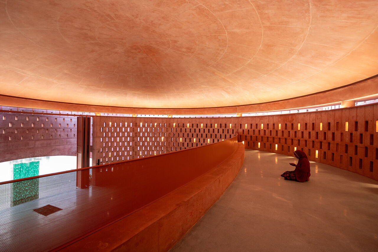 مسجد «زیبان نساء»، بنایی الهام گرفته از اصل «توحید» در بنگلادش