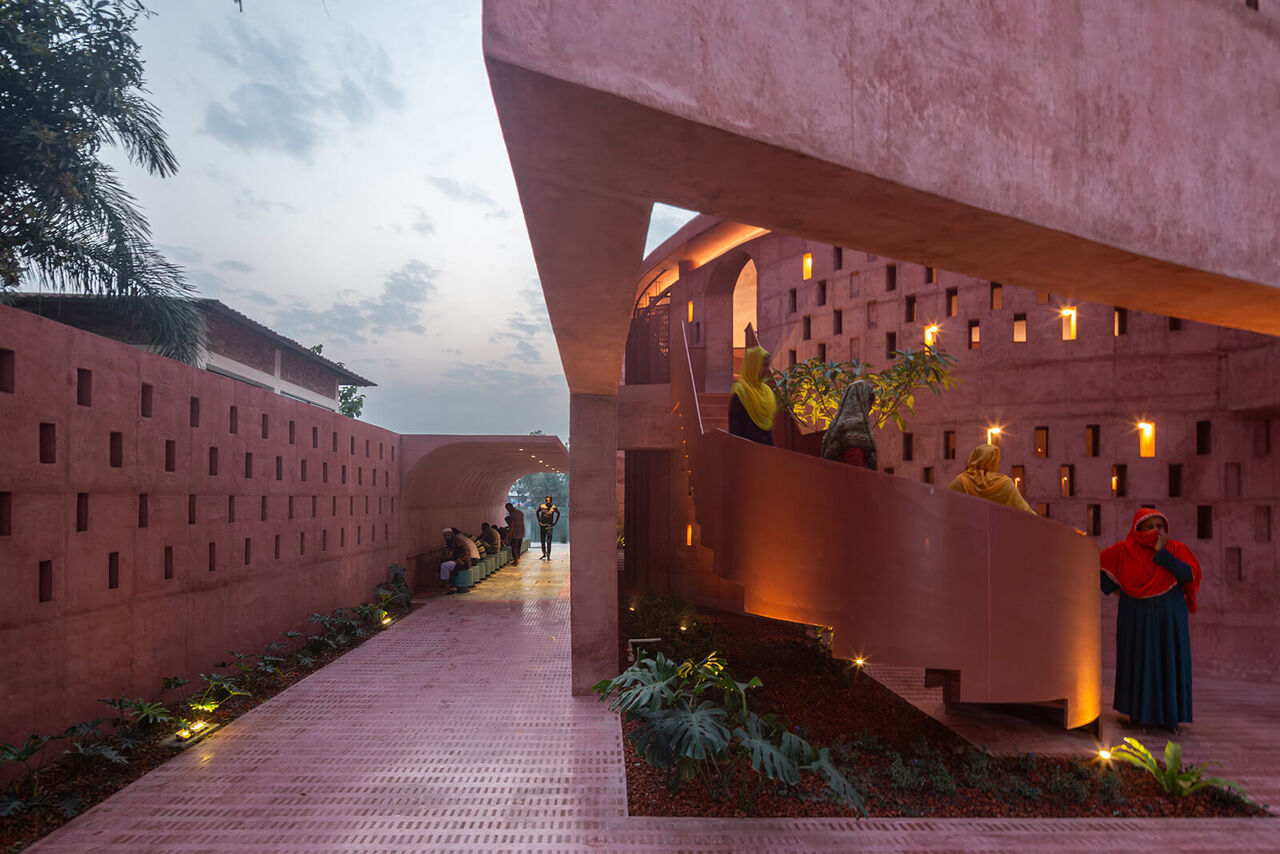 مسجد «زیبان نساء»، بنایی الهام گرفته از اصل «توحید» در بنگلادش