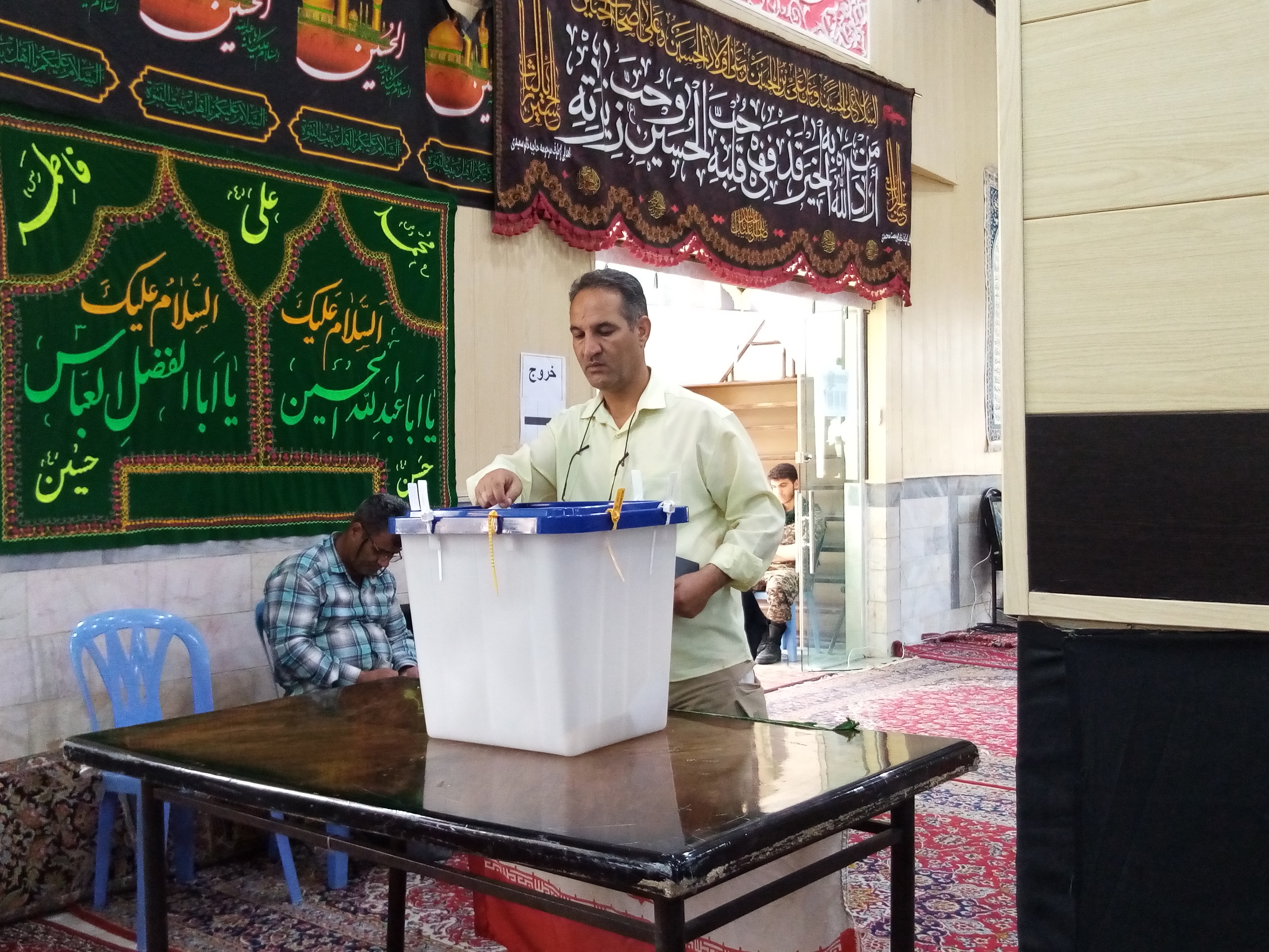 آغاز رای گیری در استان همدان در ۱۳۱۳ شعبه اخذ رای