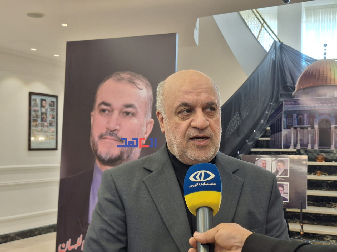 حضوررایدهندگان ایرانی در سفارت بیروت با دریچه دوربین «العهد»