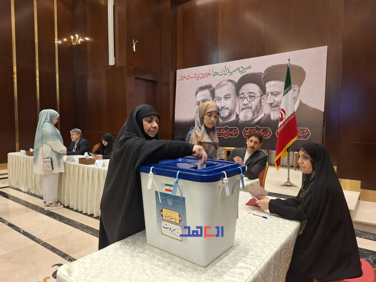 حضوررایدهندگان ایرانی در سفارت بیروت با دریچه دوربین «العهد»