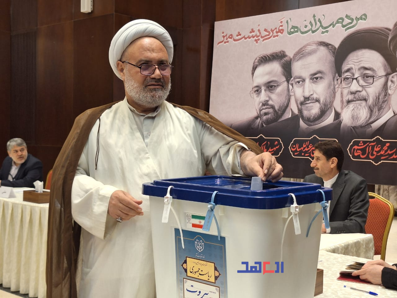 حضوررایدهندگان ایرانی در سفارت بیروت با دریچه دوربین «العهد»