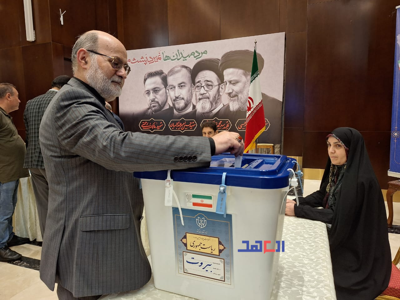 حضوررایدهندگان ایرانی در سفارت بیروت با دریچه دوربین «العهد»