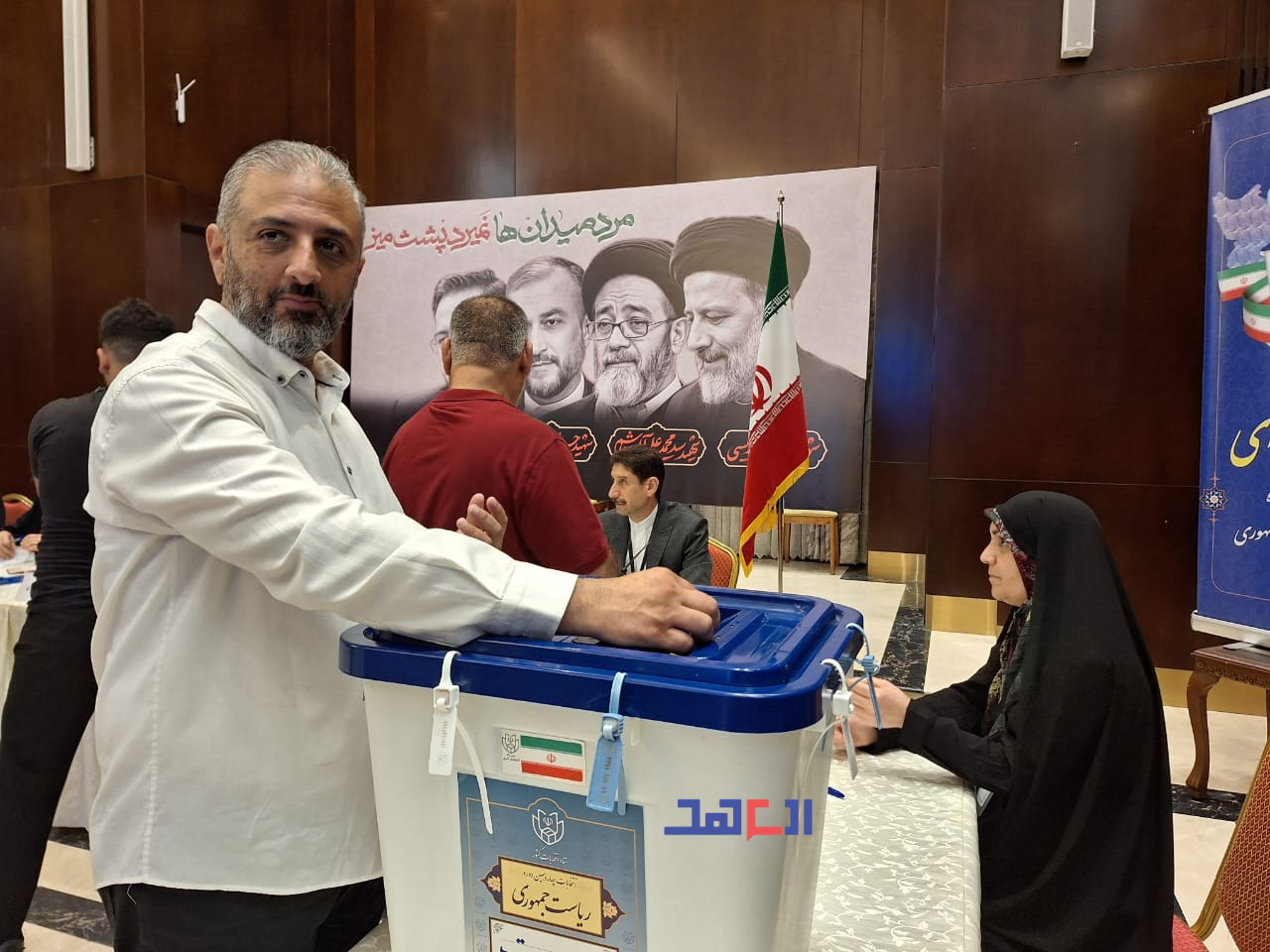 حضوررایدهندگان ایرانی در سفارت بیروت با دریچه دوربین «العهد»