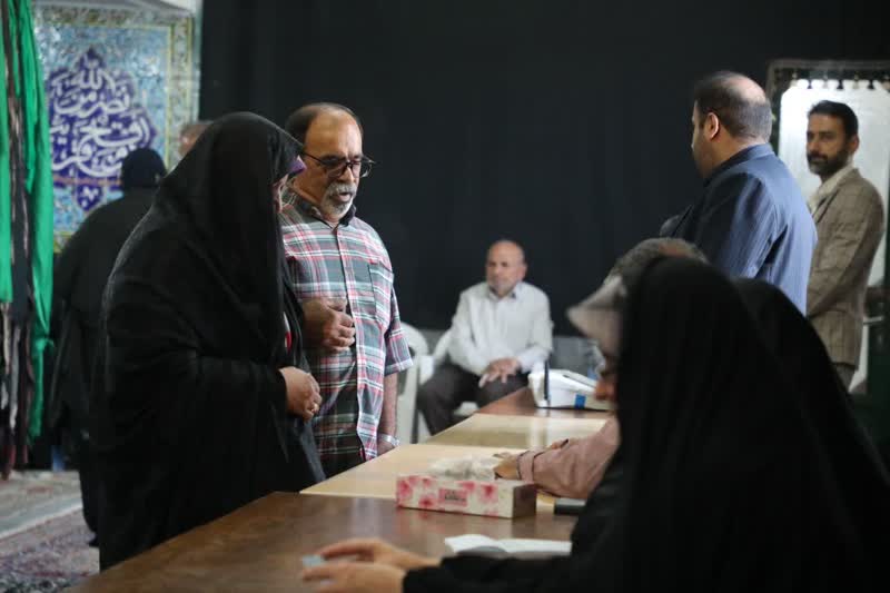 حضورمثال زدنی مردم استان سمنان پای صندوق رای