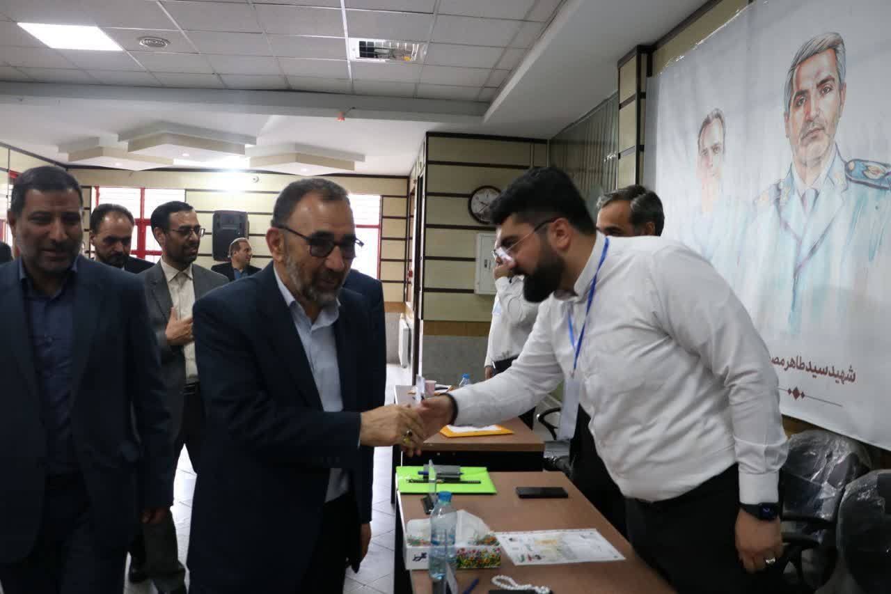 بازدید استاندار خراسان از تعدادی شعب اخذ رای در مشهد/ مشارکت امیدوارکننده است