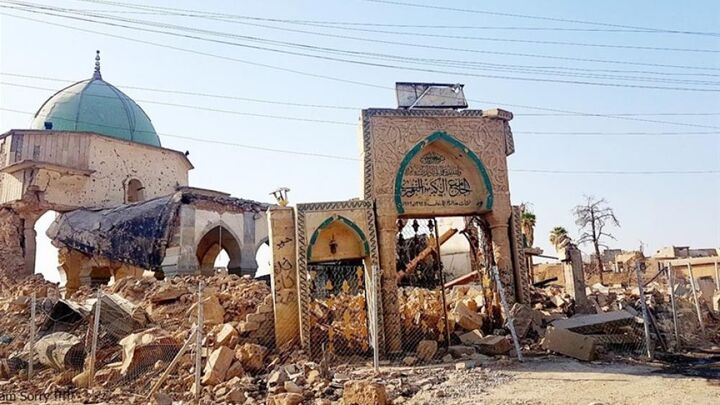 کشف ۵ بمب در مسجد النوری موصل عراق