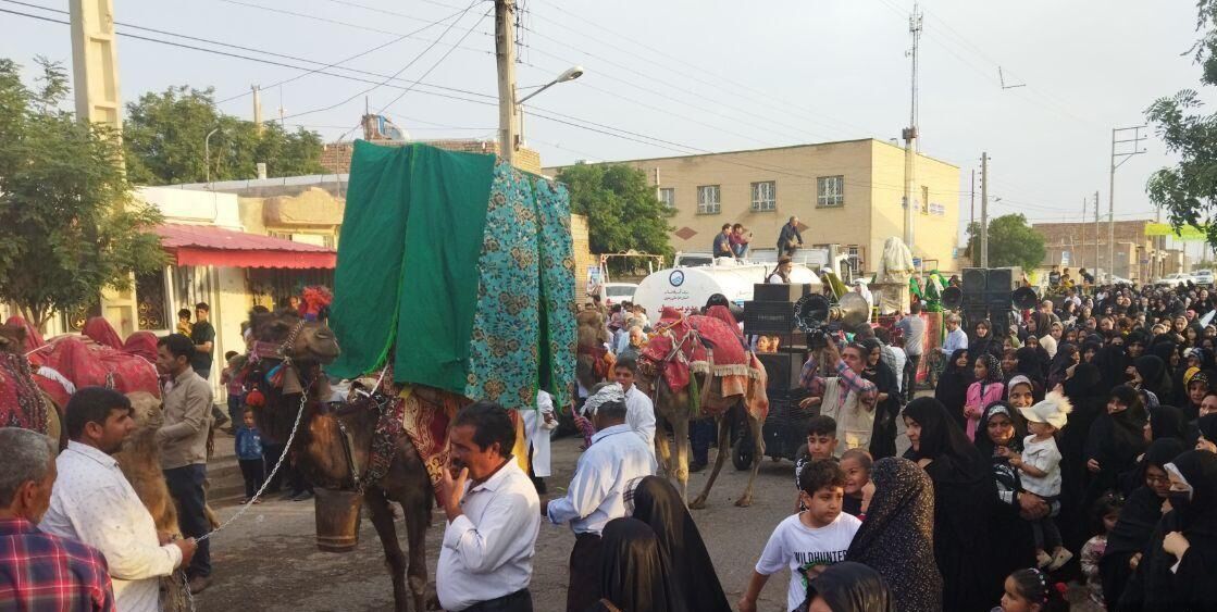 پس از ۱۲۴۵ سال کاروان نمادین امام رضا(ع) وارد نیشابور شد