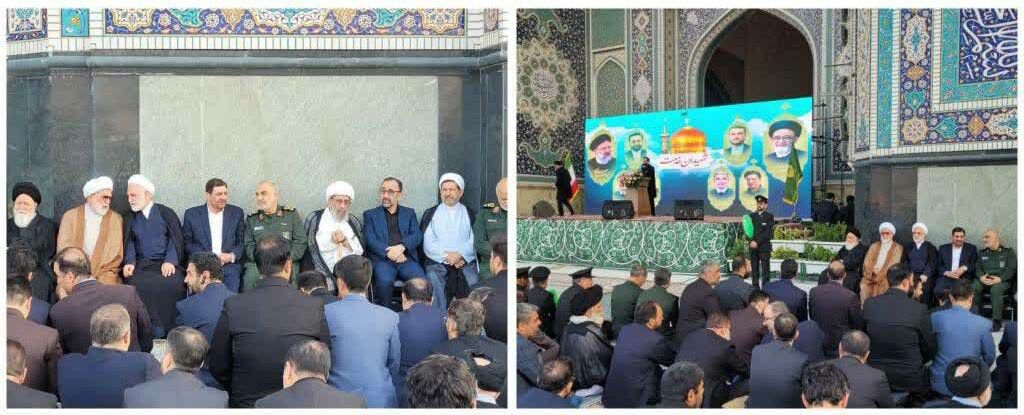 اربعین باشکوه شهیدجمهور در مشهدالرضا(ع)