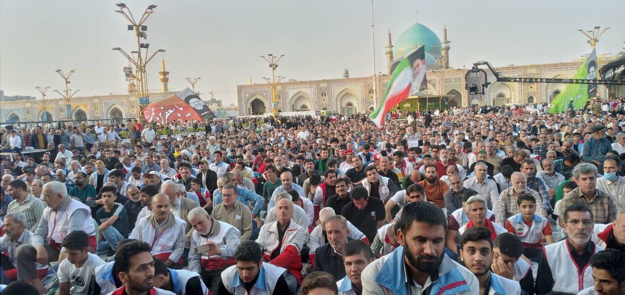 اربعین باشکوه شهیدجمهور در مشهدالرضا(ع)